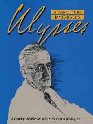 cover image of A Handlist to James Joyce's Ulysses